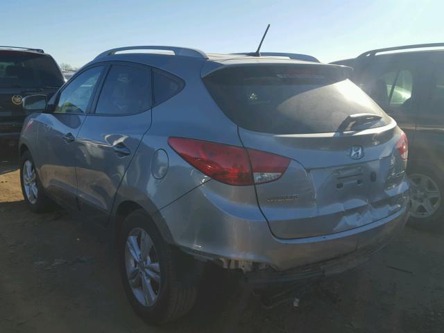 KM8JUCAC5DU683780 - 2013 HYUNDAI TUCSON GLS GRAY photo 3