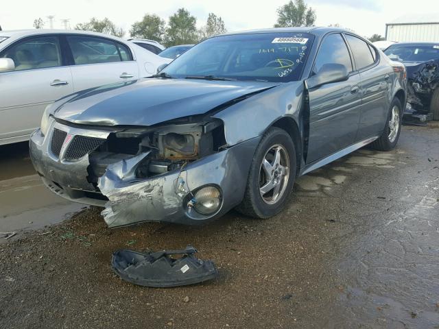 2G2WS522741216653 - 2004 PONTIAC GRAND PRIX Կապույտ լուսանկար 2