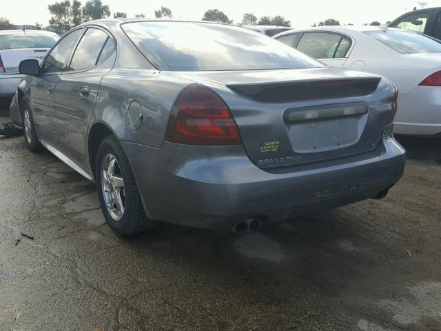 2G2WS522741216653 - 2004 PONTIAC GRAND PRIX Կապույտ լուսանկար 3