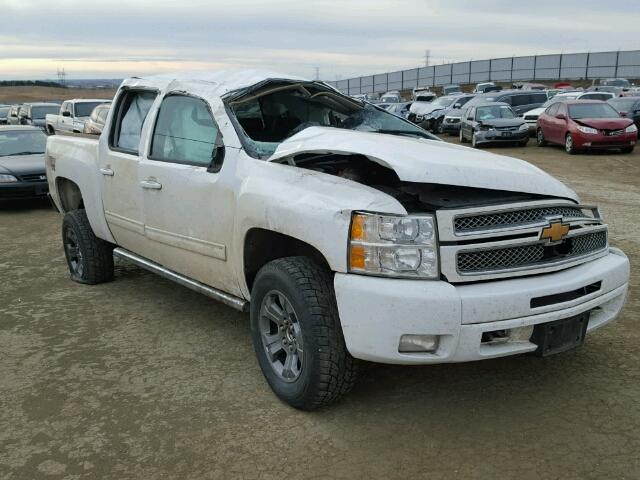 3GCPKSE29DG274751 - 2013 CHEVROLET SILVERADO WHITE photo 1