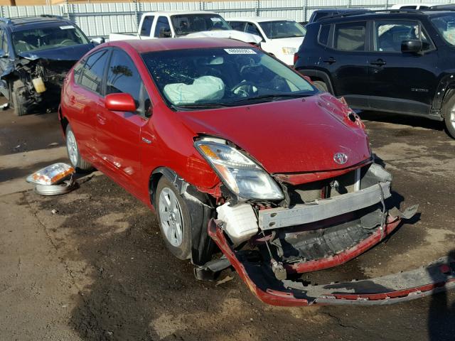 JTDKB20U987771805 - 2008 TOYOTA PRIUS RED photo 1