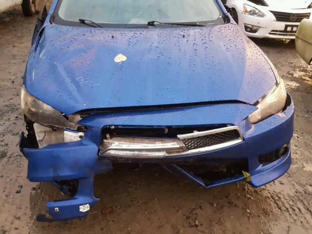 JA3AU26U69U042921 - 2009 MITSUBISHI LANCER ES/ BLUE photo 7