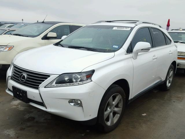 JTJZK1BA0F2422020 - 2015 LEXUS RX 350 WHITE photo 2