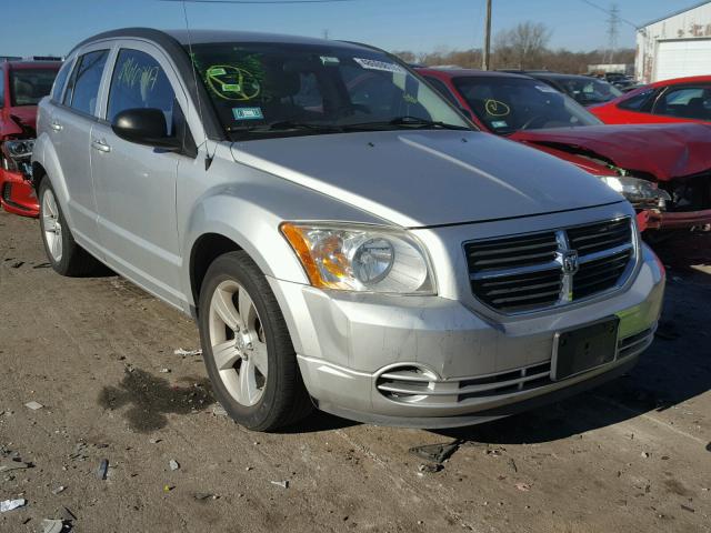 1B3CB4HA9AD613533 - 2010 DODGE CALIBER SX SILVER photo 1