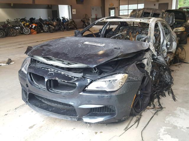 WBS6E9C56HG437388 - 2017 BMW M6 GRAN CO BURN photo 2