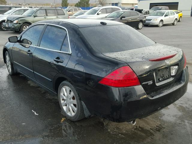 1HGCM66506A055821 - 2006 HONDA ACCORD EX BLACK photo 3