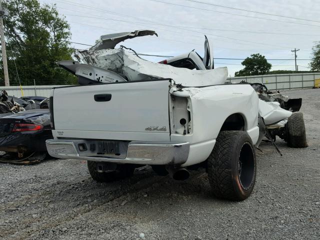 3D7KS28C46G211497 - 2006 DODGE RAM 2500 S თეთრი ფოტო 4