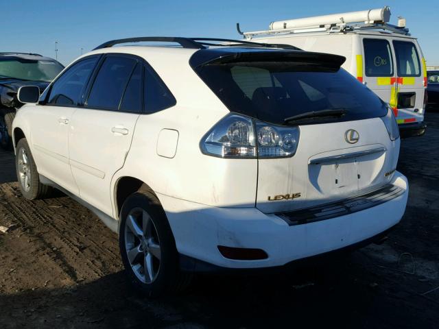 2T2HA31U65C064538 - 2005 LEXUS RX 330 WHITE photo 3