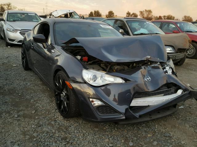 JF1ZNAA15D2726927 - 2013 TOYOTA SCION FR-S ნაცრისფერი ფოტო 1