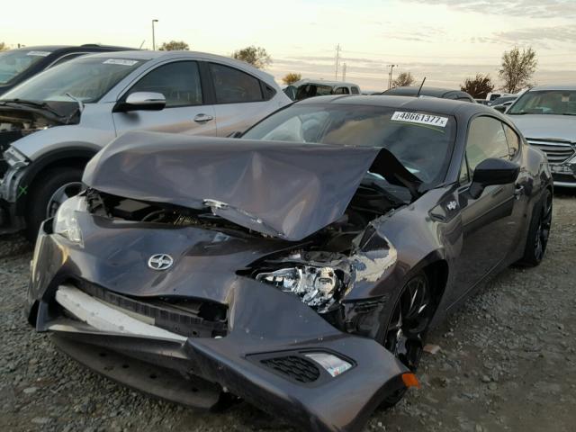 JF1ZNAA15D2726927 - 2013 TOYOTA SCION FR-S ნაცრისფერი ფოტო 2