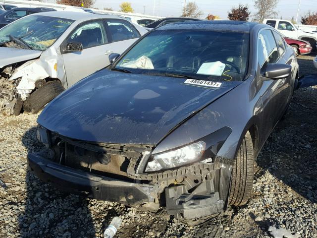 1HGCS1B82AA009893 - 2010 HONDA ACCORD EXL SILVER photo 2