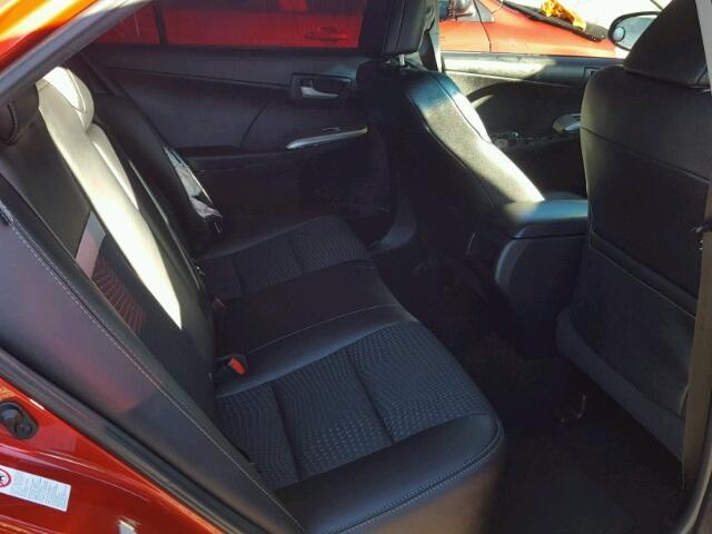 4T1BF1FK4CU573918 - 2012 TOYOTA CAMRY BASE RED photo 6