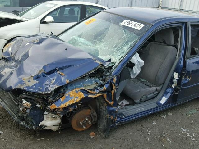 2HGES16614H905660 - 2004 HONDA CIVIC LX BLUE photo 9