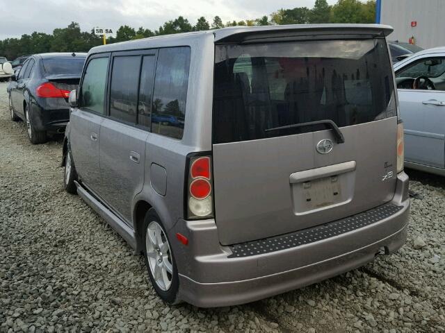 JTLKT324364083348 - 2006 TOYOTA SCION XB ნაცრისფერი ფოტო 3
