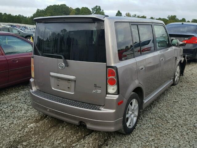 JTLKT324364083348 - 2006 TOYOTA SCION XB ნაცრისფერი ფოტო 4