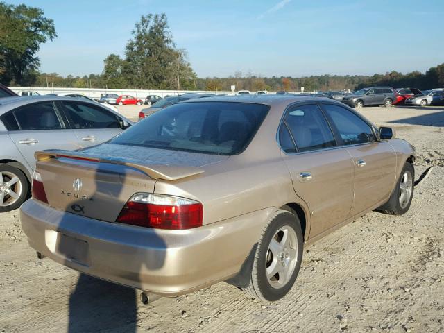 19UUA56642A039549 - 2002 ACURA 3.2TL GOLD photo 4