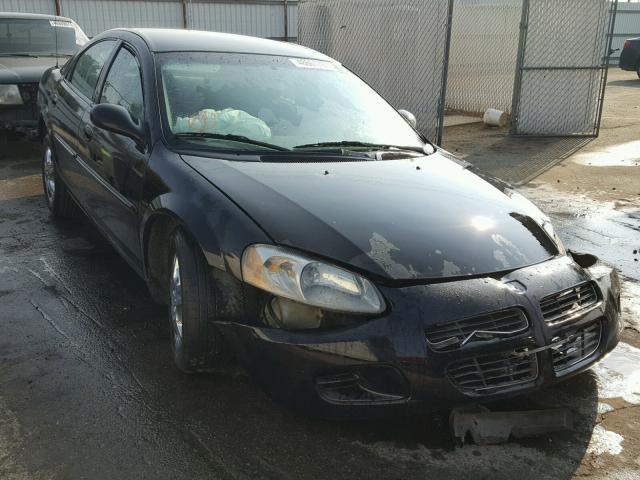 1B3EJ46U81N508372 - 2001 DODGE STRATUS SE BLACK photo 1