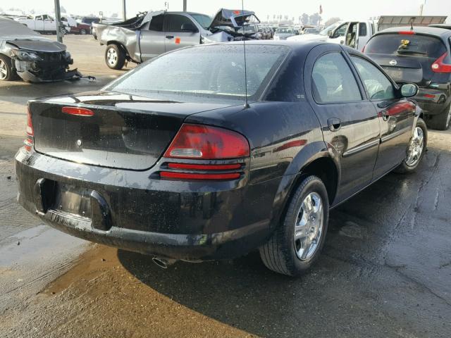 1B3EJ46U81N508372 - 2001 DODGE STRATUS SE BLACK photo 4