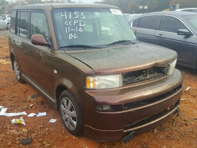 JTLKT324164124155 - 2006 TOYOTA SCION XB BROWN photo 1