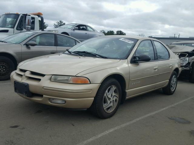 1B3EJ56H3WN194923 - 1998 DODGE STRATUS ES TAN photo 2