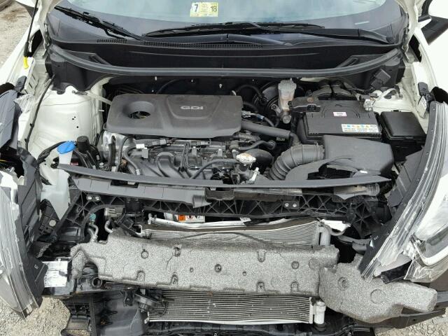 KNADM4A38G6685214 - 2016 KIA RIO LX Սպիտակ լուսանկար 7