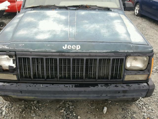 1J4FT28PXRL138925 - 1994 JEEP CHEROKEE S GREEN photo 7