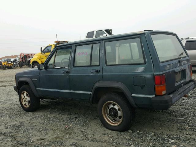 1J4FT28PXRL138925 - 1994 JEEP CHEROKEE S GREEN photo 9