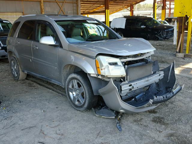 2CNDL63F276106118 - 2007 CHEVROLET EQUINOX LT SILVER photo 1