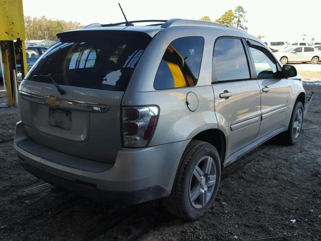 2CNDL63F276106118 - 2007 CHEVROLET EQUINOX LT SILVER photo 4