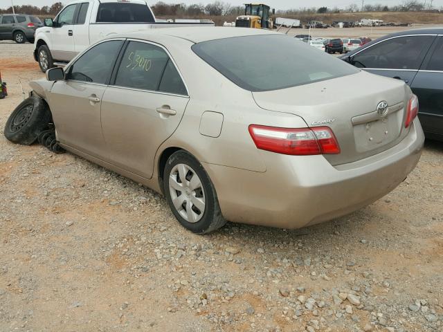 4T1BE46K39U351481 - 2009 TOYOTA CAMRY BASE GOLD photo 3