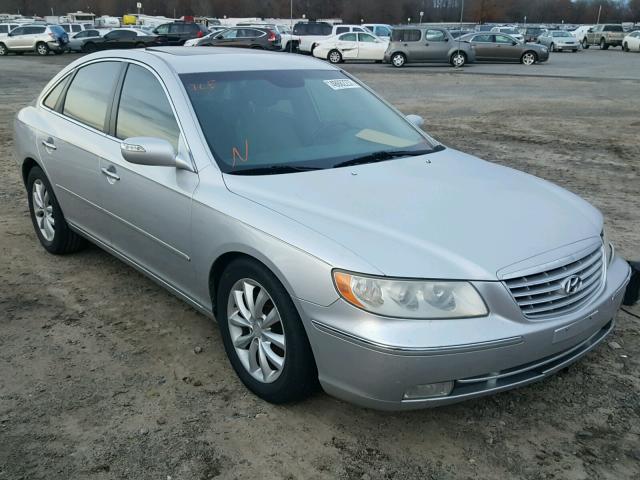 KMHFC46F67A195297 - 2007 HYUNDAI AZERA SE SILVER photo 1