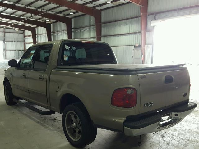 1FTRW076X2KB82426 - 2002 FORD F150 SUPER TAN photo 3