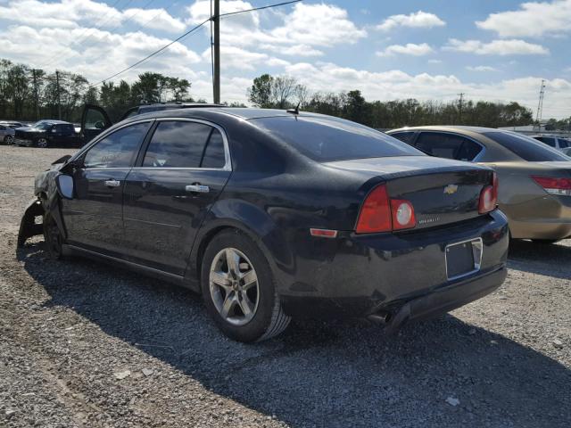 1G1ZC5EB1AF315984 - 2010 CHEVROLET MALIBU 1LT BLACK photo 3