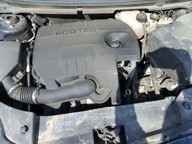 1G1ZC5EB1AF315984 - 2010 CHEVROLET MALIBU 1LT BLACK photo 7