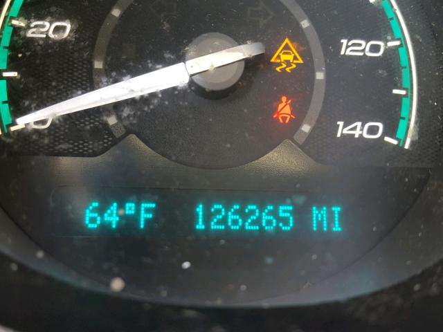 1G1ZC5EB1AF315984 - 2010 CHEVROLET MALIBU 1LT BLACK photo 8