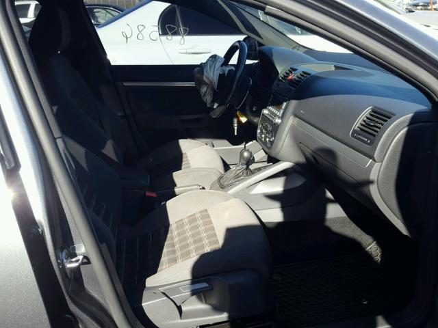 3VWBA71K89M064146 - 2009 VOLKSWAGEN GLI ნაცრისფერი ფოტო 5