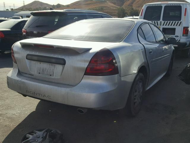 2G2WP552661209516 - 2006 PONTIAC GRAND PRIX ნაცრისფერი ფოტო 4