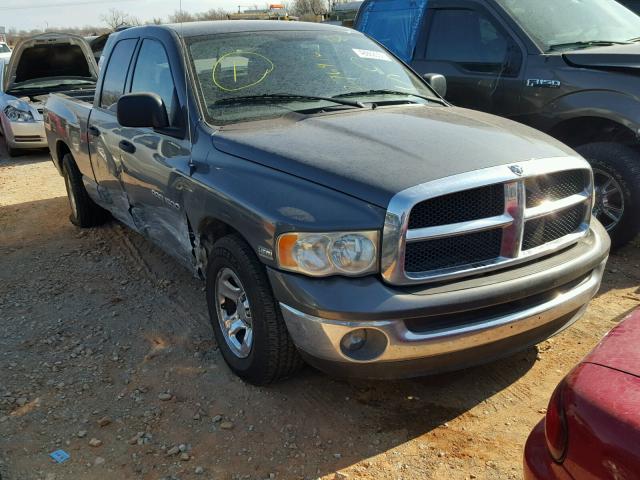 1D7HA18D53S276976 - 2003 DODGE RAM 1500 S GRAY photo 1