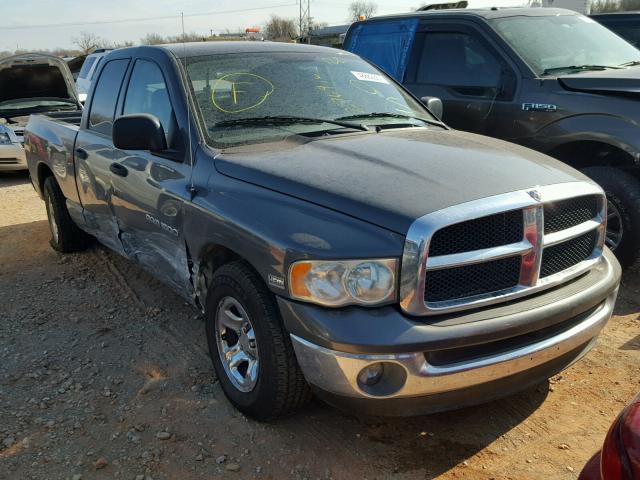 1D7HA18D53S276976 - 2003 DODGE RAM 1500 S GRAY photo 9