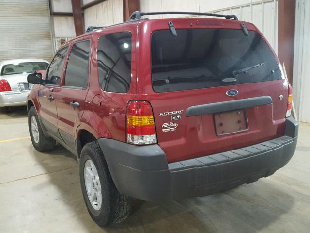 1FMYU031X6KA07252 - 2006 FORD ESCAPE XLT RED photo 3