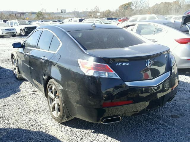 19UUA8F58AA019280 - 2010 ACURA TL BLACK photo 3