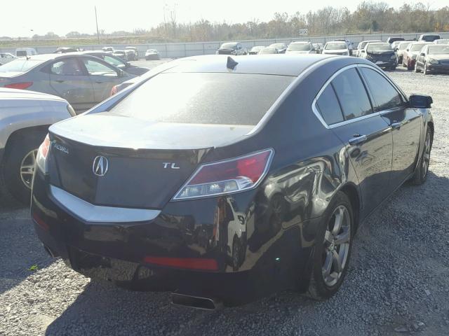 19UUA8F58AA019280 - 2010 ACURA TL BLACK photo 4