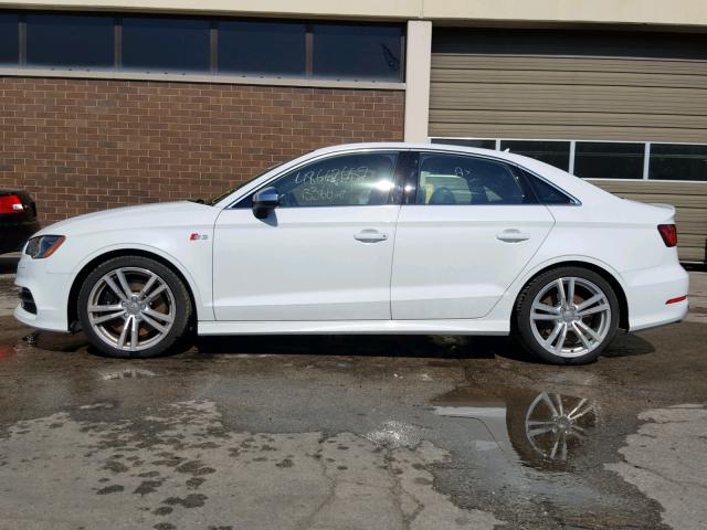 WAUF1GFFXG1034007 - 2016 AUDI S3 PRESTIG WHITE photo 9