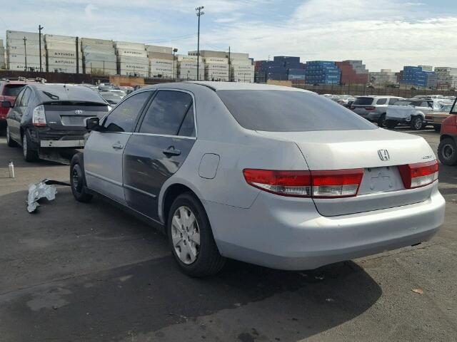 1HGCM56364A127434 - 2004 HONDA ACCORD LX SILVER photo 3