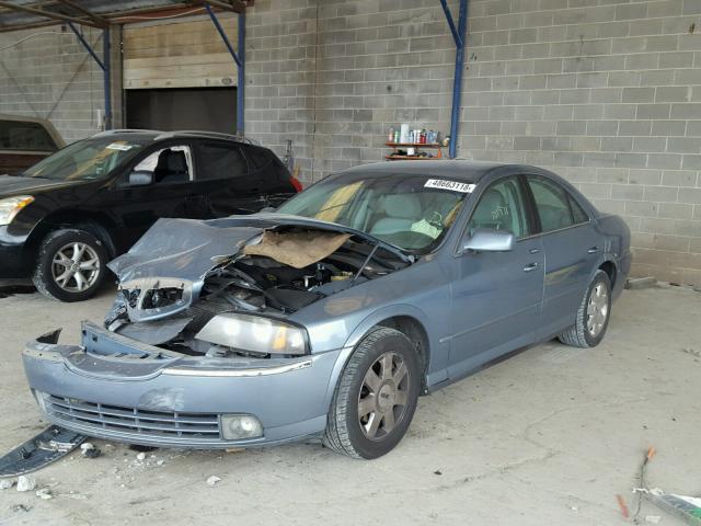 1LNHM86SX4Y630299 - 2004 LINCOLN LS 蓝色 照片 2