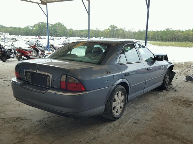 1LNHM86SX4Y630299 - 2004 LINCOLN LS 蓝色 照片 4