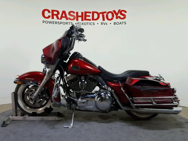 1HD1FC4178Y691546 - 2008 HARLEY-DAVIDSON FLHTCUI RED photo 5