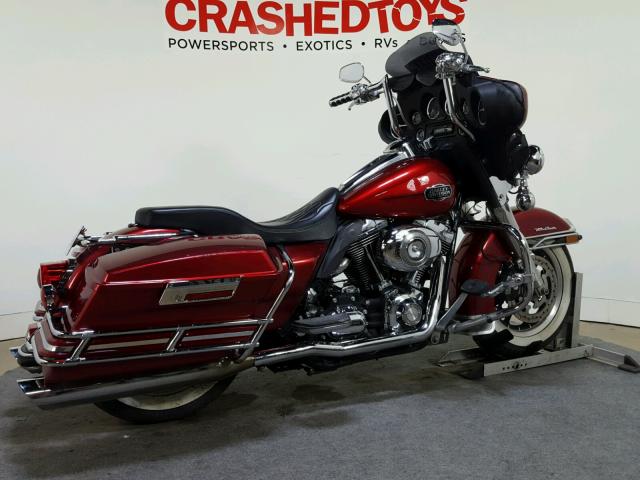 1HD1FC4178Y691546 - 2008 HARLEY-DAVIDSON FLHTCUI RED photo 8