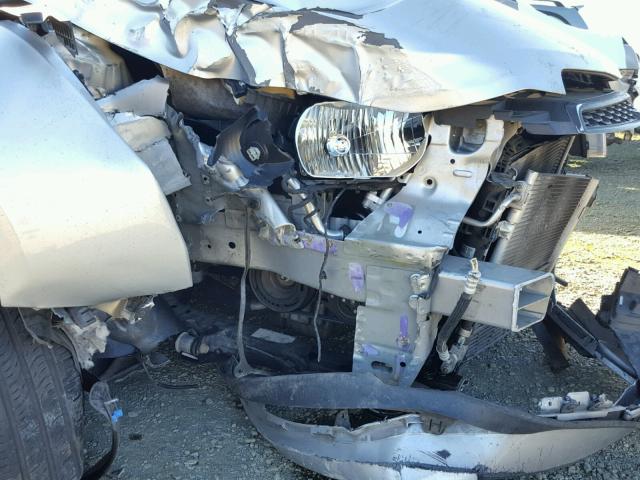 1G1PD5SH5C7238952 - 2012 CHEVROLET CRUZE LS SILVER photo 9