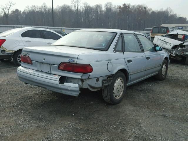 1FALP52U6PA283620 - 1993 FORD TAURUS GL BLUE photo 4